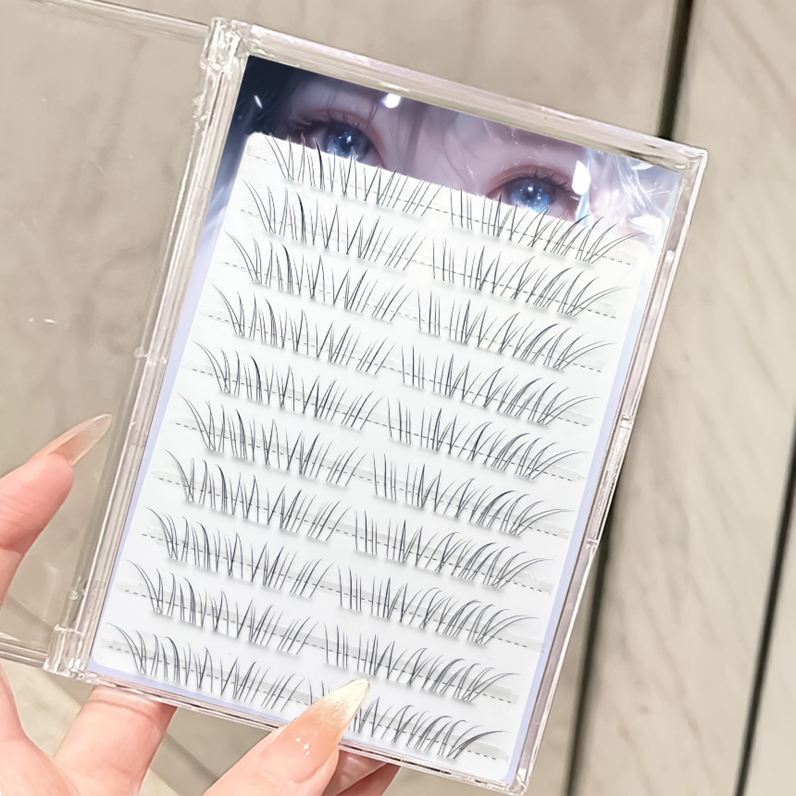 Faux cils de style coréen, sty - Baby Products Hair avis et prix