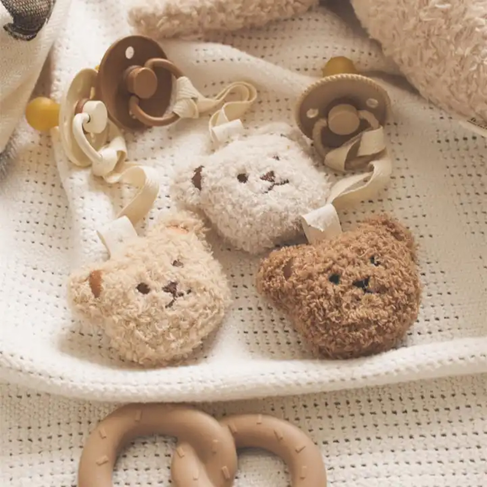 Porte-sucette en peluche pour  - Baby Products Nipples avis et prix