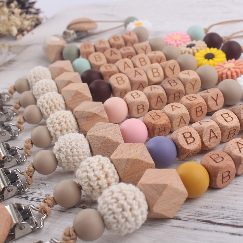 Clips de sucette en bois de Si - Baby Products Eco Friendly avis et prix